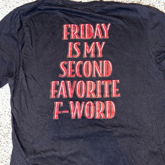 Fireball T-shirt black “Friday is the second favorite F word) - Picture 2 of 3
